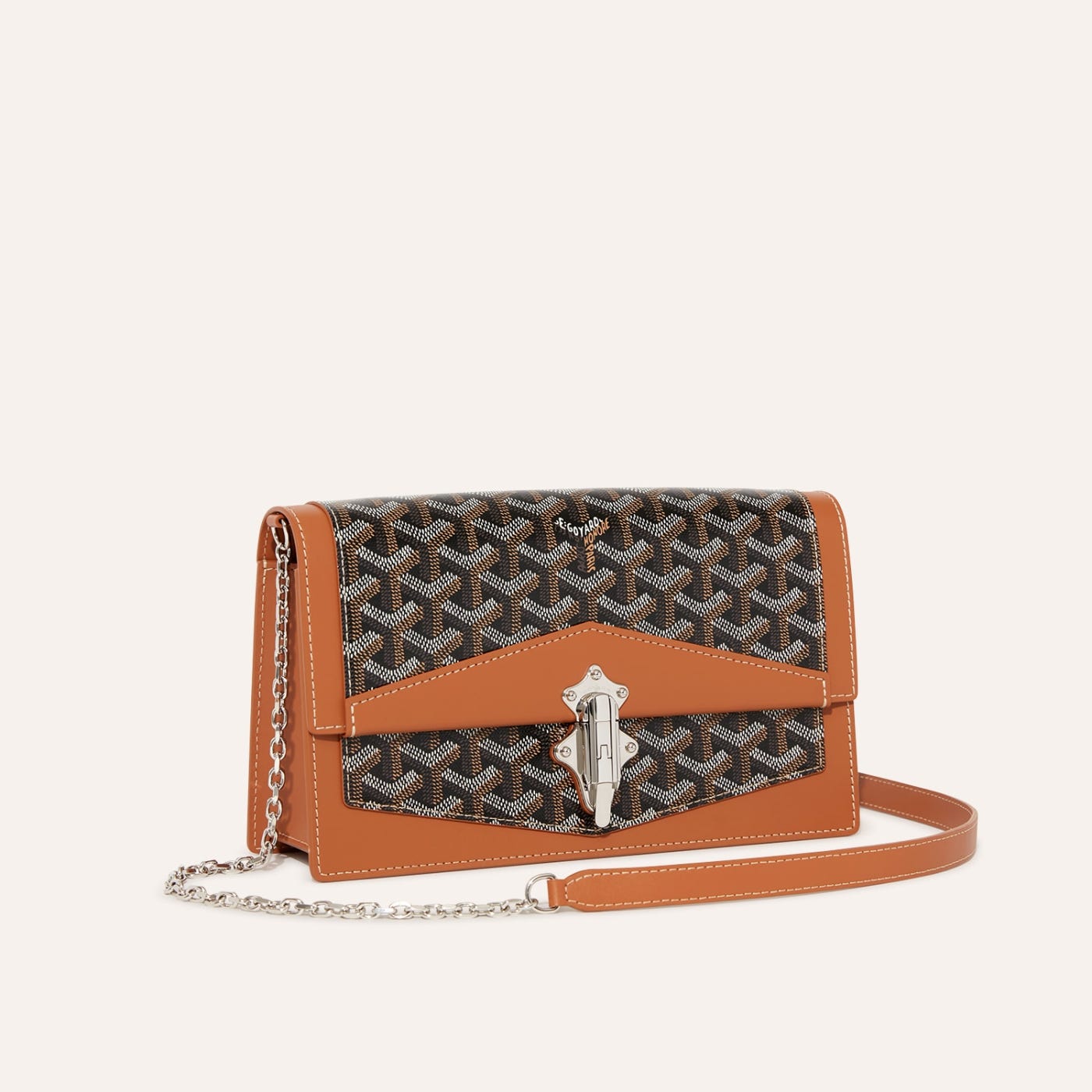 Goyard Duchesse Marie-Caroline Bag Black & Tan - Image 1